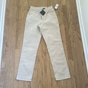 PacSun New with Tags cream/ beige straight jeans